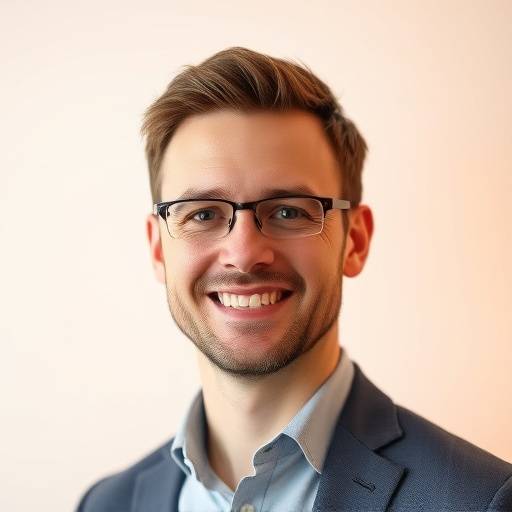 Alistair Finch, the founder of SceneScout, smiling professionally