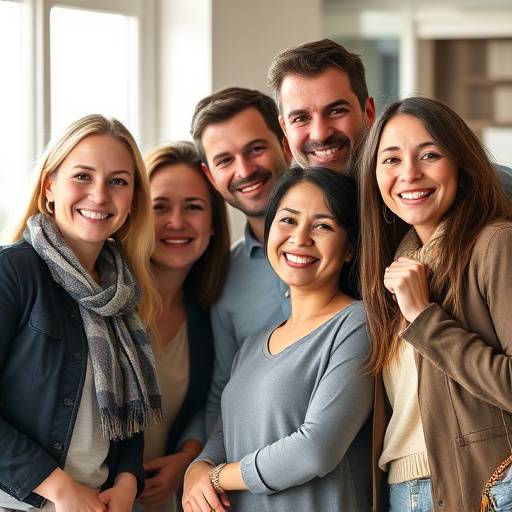The SceneScout team posing for a photograph